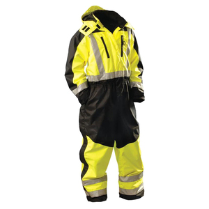 Combinaison de travail antistatique ignifuge en polyester, très réfléchissante, pour l'agriculture et la construction – Offre spéciale - Product Image 4