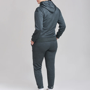 Sudadera con Capucha Ligera y Ecológica para Hombre, Color Gris Oscuro, Manga Larga, Estampado Informal, Bolsillos Laterales, Cintura Elástica, Otoño - Product Image 3