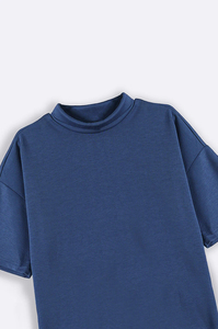 T-shirt pour femme en coton 100% de haute qualité avec logo personnalisé, t-shirt de sport pour femme, vêtements de sport pour femme - Product Image 3