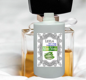 Aceite aromático de aloe vera para múltiples usos, velas y productos cosméticos, 100% puro, aceites esenciales aromáticos para hacer jabón DIY - Product Image 1