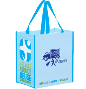 Produits écologiques Sac de courses personnalisé en sangle fonctionnelle Sac de marché RPET Sac de courses en PET recyclé écologique Vietnam - Product Image 6