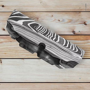 Cenicero Artesanal de Acero de Damasco, Cenicero Metálico Hecho a Mano, Cenicero Decorativo Resistente al Óxido, Regalo para Fumadores - Product Image 5