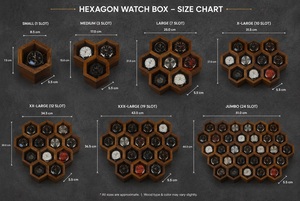 Boîte à montres et bijoux en bois artisanale à 7 emplacements pour hommes, présentoir vintage en nid d'abeille avec bois de rose indien et coussins en velours - Product Image 6
