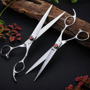 Stainless Steel Hair Cutting Barber <b>Scissors</b> Professional Razor Edge Shears - Product Image 6
