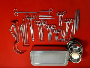 Juego de 38 Instrumentos Quirúrgicos para Apendicectomía y Hernia, Acero Inoxidable Alemán de Grado Médico, Certificado CE - Product Image 5