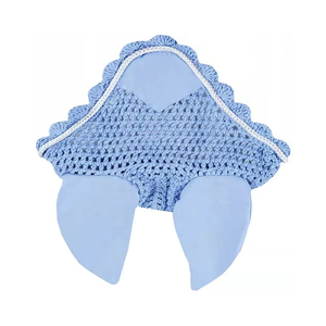 อุปกรณ์ขายส่ง ผ้าคลุมกันแมลงวันสำหรับม้า คุณภาพสูง ผ้าตาข่ายนุ่ม ปิดหูสำหรับขี่ม้า ผลิตภัณฑ์สำหรับขี่ม้าระดับมืออาชีพ - Product Image 5