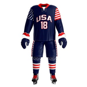 Uniforme de Hockey sobre Hielo Personalizado al por Mayor con Bordado e Impresión por Sublimación |   Pantalones de Jersey Premium, Fabricante OEM - Product Image 5