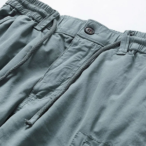 Factory Custom Print Fun Design Printed Casual Cargo Pants Short Loose Custom Logo Cargo Men's Shorts OEM Service - Product Image 4