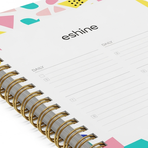 New Arrival Custom A5 to Do List Coil English <strong>Calendar</strong> Planner <strong>Notepad</strong> Journal Organizer Daily Weekly Agenda Notebook - Product Image 5