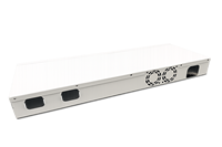 Chassis Server Rak 1U Berbahan Aluminium Alloy, Faktor Bentuk Kecil dengan Port USB/Audio, Taiwan