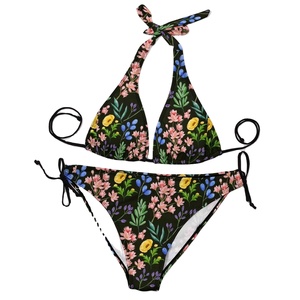 Hot Style <b>Bikinis</b> Beachwear Sexy Swimwear Two Pcs <b>Set</b> Sublimation Printed Design Anti Shrink <b>Plus</b> <b>Size</b> Woman Swimwear - Product Image 4