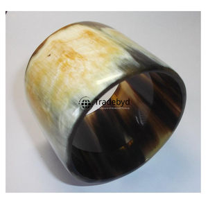 แหวนรองจานทำจากเขาสัตว์ธรรมชาติ เป็นมิตรกับสิ่งแวดล้อม งานแฮนด์เมดระดับพรีเมียม ของตกแต่งโต๊ะอาหาร สำหรับแจกเป็นของขวัญ Tradebyd - Product Image 4