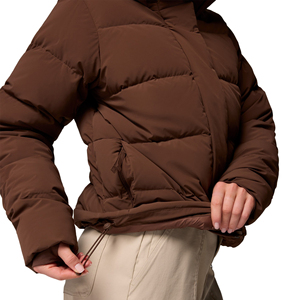 High Quality Designer Brands Casual Winter Puffer Jacket for Women Breathable Waterproof Reversible Cotton Filled Zipper - Product Image 6