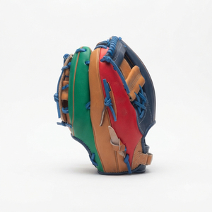 Professional Leather Baseball <b>Glove</b> Right Handed Full Finger Closed Web Adjustable Wrist Strap All Seasons Baseball <b>Gloves</b> - Product Image 3