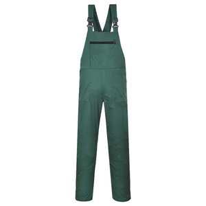 Combinaison de travail bleue pour hommes, en coton, anti-poussière, avec bretelles réglables, uniforme - Product Image 4