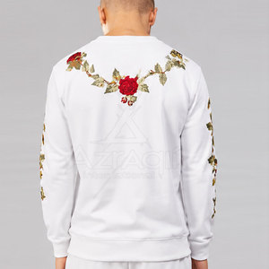 Sweat-shirt brodé de haute qualité, col rond, durable, idéal pour les loisirs, les activités de plein air et les week-ends, en promotion en ligne. - Product Image 2