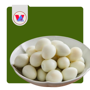 HUEVOS DE CODORNIZ ENLATADOS ECOLOGICOS Y SEGUROS MÁS VENDIDOS, Huevos de Codorniz Pelados en Salmuera, Listos para Comer, para Hotpot, Sopa Ramen, Baozi, Bocadillos Diarios - Product Image 1