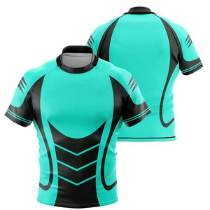 High Demanded Custom Lightweight Rugby Jersey 2026 High Quality 100% <b>Polyester</b> Anti-Bacterial Quick Dry Breathable OEM Serviced - Product Image 6