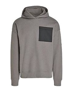 Personnalisable 300g coton lourd hommes sweat à capuche surdimensionné luxe recadrée pull polaire anti-rétrécissement sweats à carreaux - Product Image 1