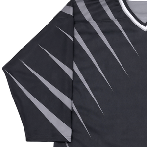 Maillot de hockey sur glace personnalisé |   Motif unique imprimé vache - Personnalisez le nom et le numéro de votre équipe - Vêtements de sport sublimés respirants à manches courtes - Product Image 4