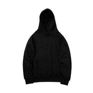 2025 personnalisé surdimensionné 100% coton pull à capuche pour hommes brodé Street Style lourd blanc grande taille hommes sweats à capuche - Product Image 3