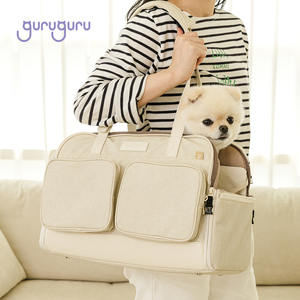 dog bag carrier WONDER BAG Waterproof Vegan Leather Dog <b>Cat</b> Pet Carrier Shoulder Bag Lightweight Airline Travel Carrier for Pets - Product Image 3