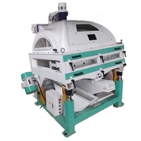BAILONG TQSF120x2 Machine à éliminer les pierres du riz à double étage, séparateur de pierres par gravité spécifique, 7000-9000 Kg/h, 0.37*2 kW pour usage commercial
