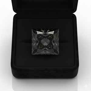 ขายส่งเพชรโมอิสซาไนต์สีดำเจียระไนทรงปรินเซส 10 กะรัต ขนาด 12x12 มม. คุณภาพ VVSI สำหรับงานหมั้นและทำเครื่องประดับ - Product Image 5