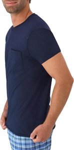 Vente en gros de T-shirts pour hommes en coton 100% épais, personnalisés avec impression sérigraphiée sur le devant, anti-boulochage, séchage rapide, écologiques, coupe décontractée classique - Product Image 2
