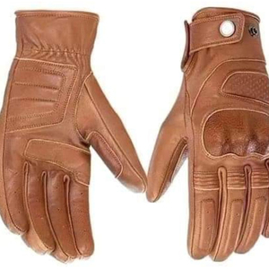 New Design Fashionable Private Label Motorcycle Gloves Durable <b>Material</b> Customized Premium Quality Motorbike Leather Gloves - Product Image 4