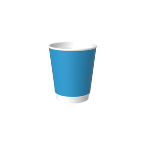 Vaso de Papel Desechable de Doble Pared con Diseño Arcoíris, 12oz, Apto para Alimentos - Product Image 2