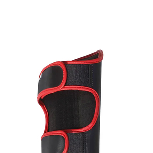 Espinilleras de Boxeo Personalizadas con Logotipo, Material de Cuero, Profesionales, Ligeras, Ecológicas, Duraderas, Cómodas, con Cierre de Velcro - Product Image 5