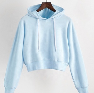 High Quality <b>Tech</b> Fleece French Terry Pullover Cropped Hoodie Sweatshirts Custom logo Embroidery Printed Unisex Heavyweight - Product Image 2