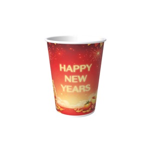 Gobelets en papier recyclables de qualité supérieure Riiqi 8-24oz à paroi simple, qualité alimentaire, pour boissons froides, jetables, revêtement PE, logo personnalisé - Product Image 3