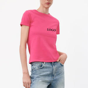 Camiseta Moderna Casual de Uso Diario, Cómoda, de Corte Relajado, Manga Corta, Estilo Urbano 2026, de Alta Calidad, Color Sólido, Elegante y a la Moda - Product Image 5