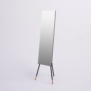 Espejo de pie estilo antiguo, espejo de suelo vintage para habitaciones, estudio, decoración de habitaciones de hotel, complementa interiores clásicos y de primera calidad - Product Image 1