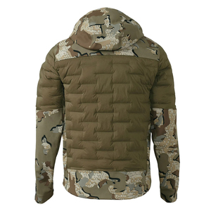 Veste matelassée à capuche pour homme en polyester 100% écologique, style streetwear coupe-vent, vente en gros Artiz International - Product Image 4