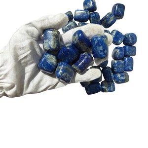 Pierres roulées en lapis-lazuli bleu profond |   Cristaux de guérison naturels polis de haute qualité |   Méditation Reiki Feng Shui |   Personnalisé - Product Image 4