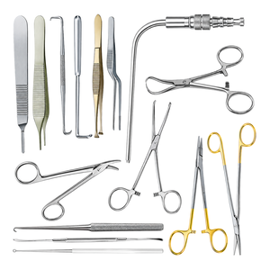 Juego de 27 Instrumentos Básicos para Cirugía de Oído, Acero Inoxidable, Reutilizables, Kit de Herramientas Quirúrgicas ORL para Exámenes y Procedimientos de Otología - Product Image 3