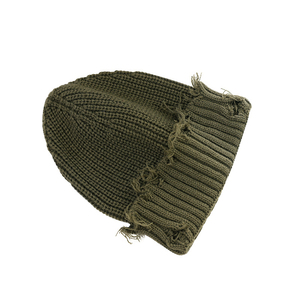 Wholesale Personalized <b>Wool</b> Blend Knit <b>Beanies</b> Oem Custom logo Adult Casual Winter Daily Breathable Waterproof Skull <b>Hat</b> New - Product Image 4