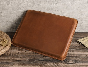 Crazy Horse Genuine Leather <b>Laptop</b> Sleeve Bag Protective <b>Cover</b> <b>for</b> Pro LLS-0066B - Product Image 6