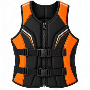 Gilet de plongée premium pour hommes et femmes, gilet de flottabilité en néoprène pour sports nautiques, gilet de sécurité ajustable et léger pour sports aquatiques - Product Image 2