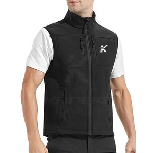 Chaleco Softshell de Invierno, Transpirable, Ecológico, Ligero, Estilo Casual, Tejido Resistente para Uso Diario al Aire Libre - Product Image 2