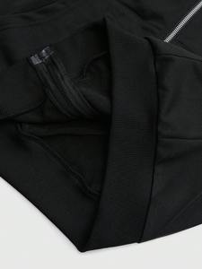 Sweat-shirt à capuche oversize pour homme, style urbain avec strass, streetwear décontracté, vêtements de sport, tissu épais. - Product Image 5