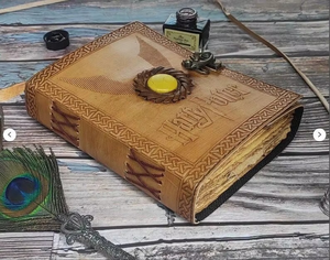 Diario de Cuero Vintage, Diario de Viaje Retro, Cuero Vacuno, Hebilla de Aleación, Cuaderno de Papel Hecho a Mano - Product Image 3