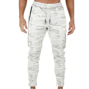 Pantalon de jogging ample et respirant pour homme, avec cordon de serrage, imprimé, style sportif, hip-hop, pour l'entraînement et la détente - Product Image 1