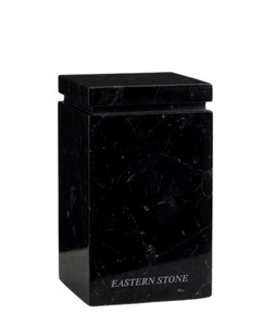 Urne funéraire en marbre sculpté, urne commémorative intemporelle pour cendres de crémation pour restes humains adultes, urne en marbre sur mesure en gros - Product Image 1