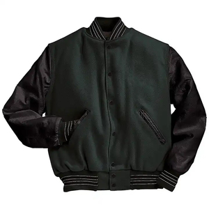 High quality Custom Logo Embroidered Varisty Jacket Designer Button Baseball Bomber <b>Men</b> Varsity Jackets for <b>Men</b> 2026 - Product Image 6