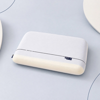 Oreiller en mousse à mémoire de forme compressé, portable et ergonomique pour le reflux acide, soutien de l'élevation, confort et repos quotidiens
