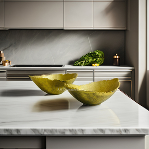 Nouveau design de bol à fruits en aluminium pour la maison et la cuisine bol à bords cassés décoratif pour le ramadan bol à mélanger pour la salade - Product Image 1